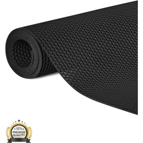 Resim TBM Plastik Kaydırmaz Siyah Yıldız Paspas EN:120cm 120 x 1200 cm 