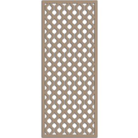 Resim Liar Ahşap Seperatör (Paravan) - KSP-210 - (18 mm) - (100 cm x 210 cm) - (Ham) 