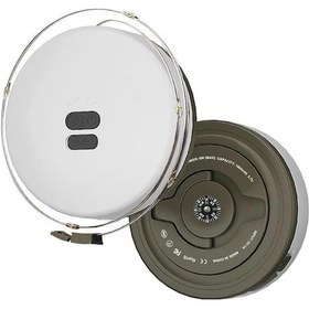 Resim Şarjlı Kamp Lambası Güneş Enerjili Ayarlanabilir Kamp Feneri Led 