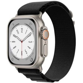 Resim Ardemix Watch 44mm Uyumlu Krd-74 Hasır Kordon-siyah 