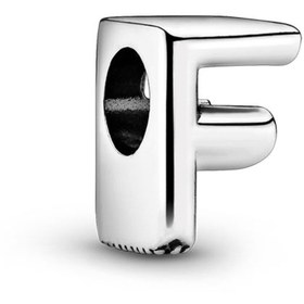 Resim Pandora F Harfi Charm 
