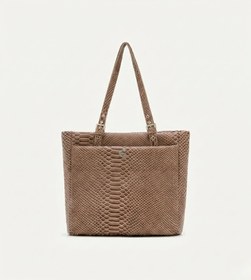 Resim Minore Camel Y. Deri Nikel Bebek Çantası 