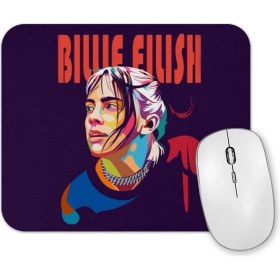 Resim Baskı Dükkanı Billie Eilish 08 Mouse Pad 