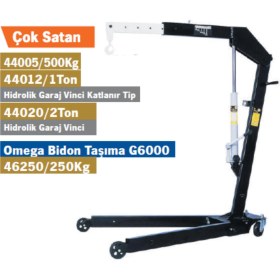 Resim Habib Makina Omega Katlanır Gar Vıncı 500 kg 