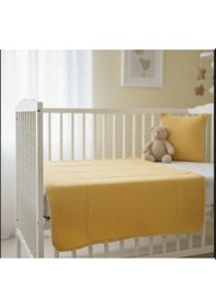 Resim Hardal Çok Amaçlı Müslin Bebek Battaniye / Bez 110x95 Cm Çok Renkli 