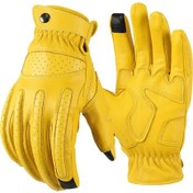 Resim Maiyame Dokunmatik Ekran Uyumlu Deri Eldivenler: Esnek, Nefes Alabilir, Kaymaz Ve Dayanıklı Tasarım 