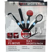 Resim YUES UES PS Move VR Spor Aksesuar Seti – 9 Parça, PS5/PS4/PS3 Uyumlu 