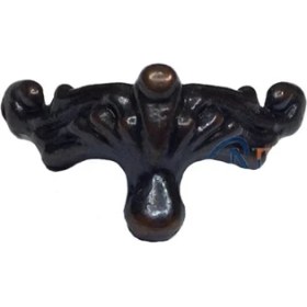 Resim Köşe Etekli Sandık Ayağı, Kutu Ayak 1,5 cm - Eskitme 