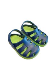 Resim Igor S10284-003 Ola Combi Mavi Yeşil Çocuk Sandalet 