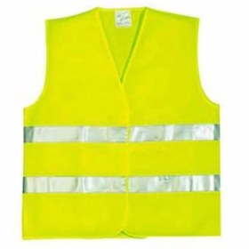 Resim Motosiklet Reflektorlu Ikaz Yeleği Sarı 