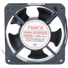 Resim Fanco 12*12*38Mm Kare Fan 