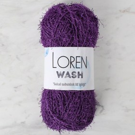 Resim Loren Wash Mor El Örgü İpi - R093 - 34029 