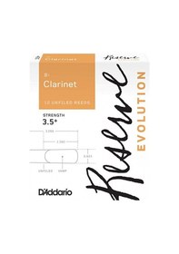 Resim D amp;#39;ADDARIO WOODWINDS DCE10355 Bb KLARNET KAMIŞI NO: 3,5+ ( 