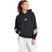 Resim adidas W Fı 3S Oh Hd Kadın Sweatshirt Siyah 