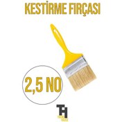 Resim 2,5 No' Lu Kestirme Fırçası Kolay Kullanım 