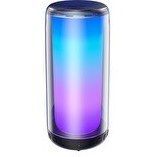 Resim Lecoo RS13 Kablosuz Bluetooth 5.0 USB SD Kart RGB Işıklı Taşınabilir Mini Stereo Hoparlör Siyah 