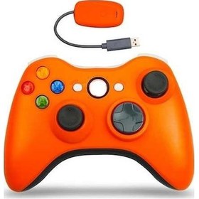 Resim Dancemonkey Moda Trendleri Kablosuz X-360 Oyun Kumandası - 30ft, Kırmızı Versiyon 