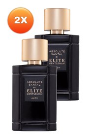 Resim Avon Elite Gentleman Absolute Santal Erkek Parfüm Edt 50 Ml. İkili Set 