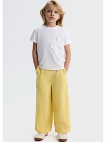 Resim Nk Kids Kız Çocuk Vibrant Pantolon Nk-51506 Sarı 