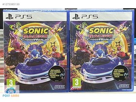 Resim SONIC RACING CROSS WORLDS PS5 OYUN SIFIR POLY GAME AVCILAR 