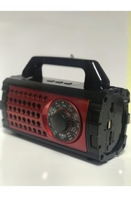 Resim Everton Rt-824 Bluetooth Usb/sd/aux/fm Radyo Fenerli Müzik Kutusu 