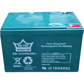 Resim Ortec 12V 14 Ah 4'lü Set Jel Motosiklet Volta Vsm Vsc Aküsü 