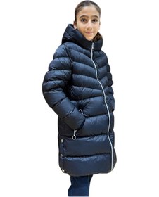 Resim Benitto Kids Kız Çocuk Kapüşonlu Kışlık Şişme Mont 51338 Siyah 