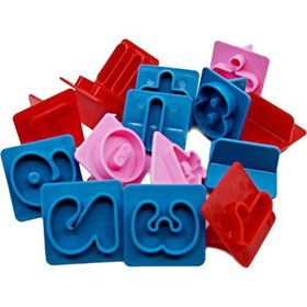 Resim Let's 23 Parça Rakamlar Oyun Hamuru Seti 