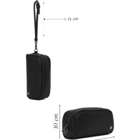 Resim Derimod Erkek Siyah Mini El Çantası 26SBD3400FT 