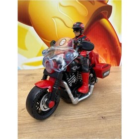 Resim Scntoys Kutulu Sesli Işıklı Oyuncak Motorsiklet Adamlı Yarış Motoru Plastik Kırılmaz 