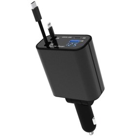 Resim Green Lion 120W Esnek Kablolu Araç Şarj Cihazı 180 Ayarlanabilir 