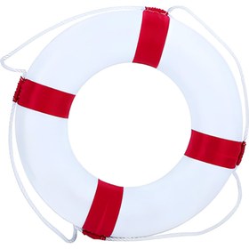 Resim Savex Can Simidi Küçük Beyaz - Kırmızı Şeritli (TRS.002) 
