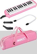 Resim Midex ML-32PK Pembe 32 Tuşlu Melodika Seti 
