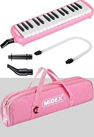 Resim Midex ML-32PK Pembe 32 Tuşlu Melodika Seti 