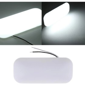Resim Lnshop Iç LED Tavan Işık Rv Tekne Deniz Kubbesi 12V 500LM 6000K Yüzey Montajı (Yurt Dışından) 
