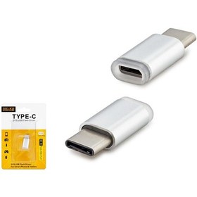 Resim H4419k Otg Type C To Mıcro Usb Kutulu Metal 