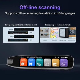 Resim Meanyou S65 Pro Akıllı Ses Tercümanı 142 Dil WIFI Tarama Çeviri Kalemi İş Seyahatleri İçin Yurtdışında Tarama Çeviri Kalemi 
