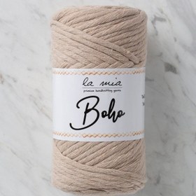 Resim La Mia Boho Açık Bej Büküm Makrome İpi - L049 - 33984 