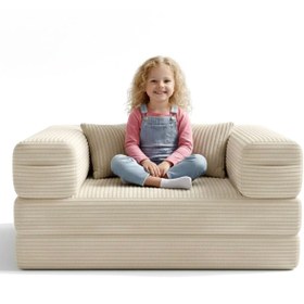 Resim foamly 140x70 cm Modüler Çocuk Koltuğu - Fonksiyonel Oyun Minderi ve Kanepe Tamamen Sünger 