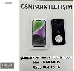 Resim Apple iPhone 14 İkinci El TR | 128 GB | Siyah 