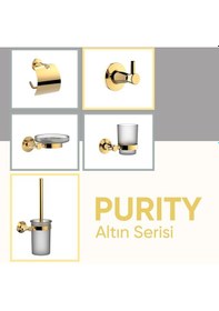 Resim Serel Purity Halka Havluluk Havlu Askısı Altın Gold- Paslanmaz 140113005A Altın 