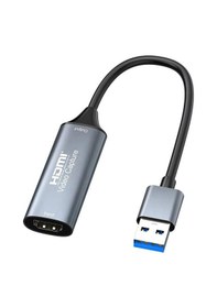 Resim Cr06 Usb 3.0 To Hdmi 1080p60hz - 4k30hz Video Capture Görüntü Yakalama Kartı 