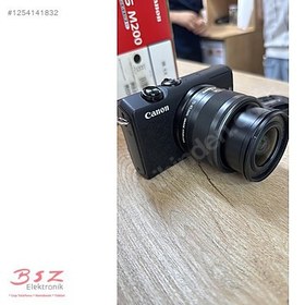 Resim İkinci El Canon EOS M200 + 15-45 mm Lens Aynasız Fotoğraf Makinesi 