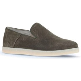 Resim Bueno Shoes Haki Süet Baskılı Erkek Loafer 07MA21884000 