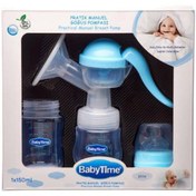 Resim Babytıme Pratik Manuel Göğüs Pompası Mavi 514 