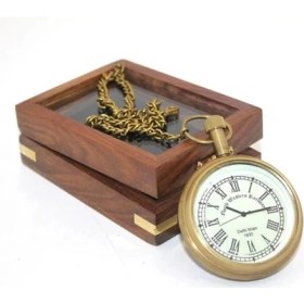 Resim MCM Group Ahşap Kutulu Köstekli Saat Model 3 