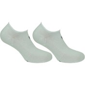 Resim Norfolk Leo-W Beyaz Kısa Unisex 2'Li Spor Çorap 