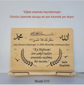 Resim Münzevi Masaüstü Ahşap Rahle/tablet/kitap Tutucu-model010 