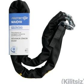 Resim Zintaş Max10 Kesilmez Motosiklet Zincir 10 Mm 150 Cm 