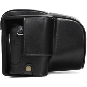 Resim MegaGear MG760 Sony DSC-RX10 IV, DSC-RX10 III Deri Kamera Çantası 